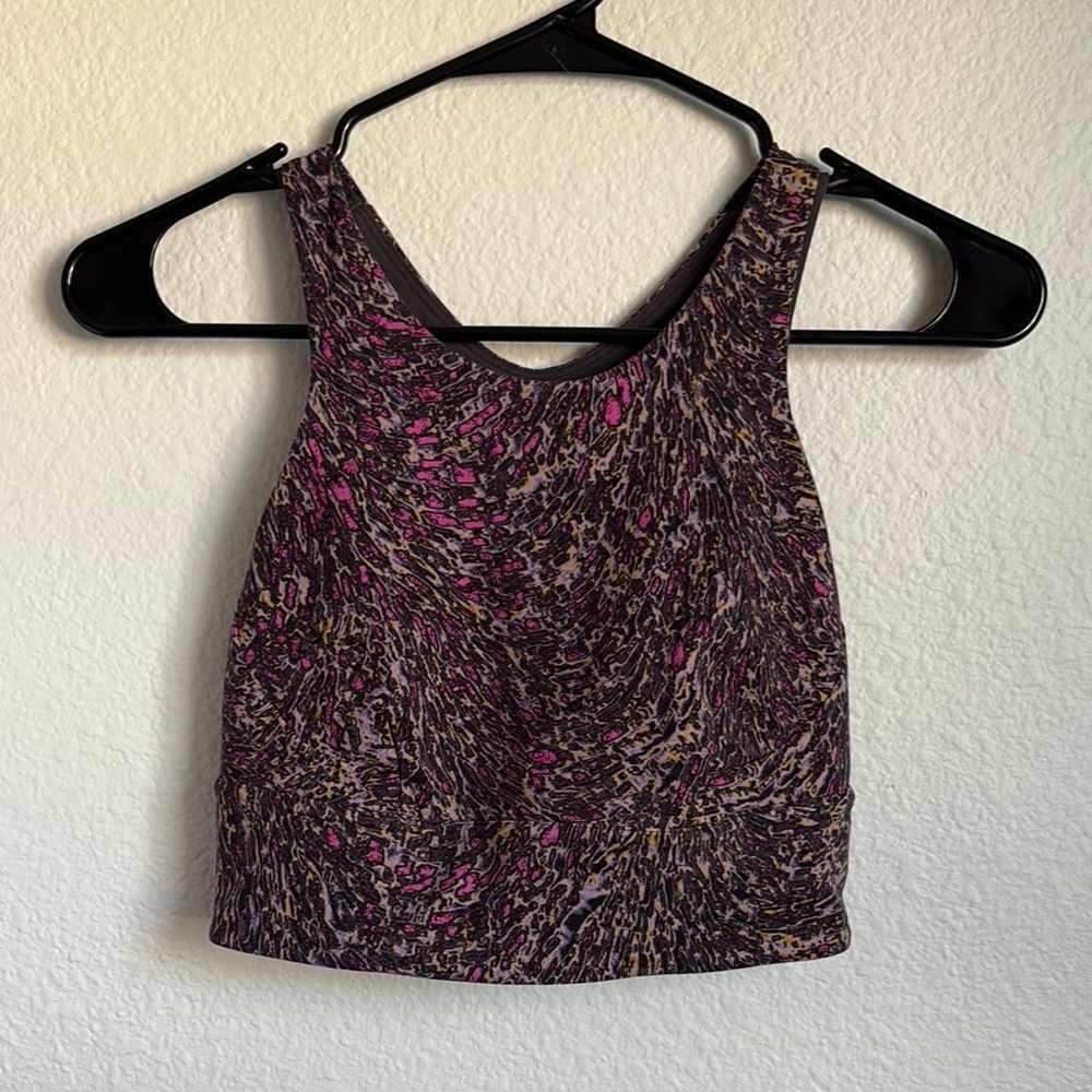 SOLD—Lululemon Wunder Train Long Line Sports Bra